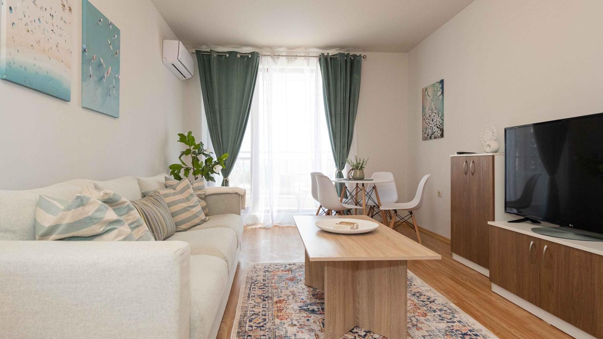 June One Bedroom Sea View Apartment Diamond Beach Resort Sarafovo Eksteriør bilde