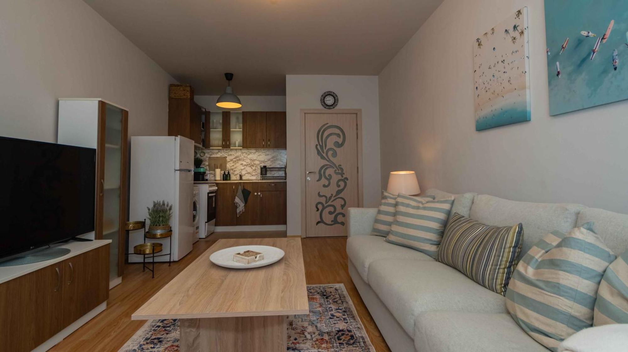 June One Bedroom Sea View Apartment Diamond Beach Resort Sarafovo Eksteriør bilde